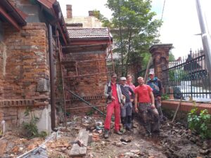 SMBO prace remontowe budynku przy Browarze Okocim